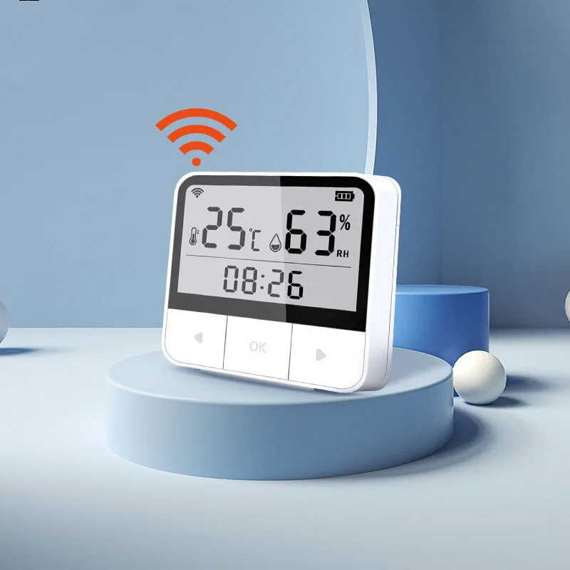 Smart WiFi Temperature and Humidity Sensor for Home