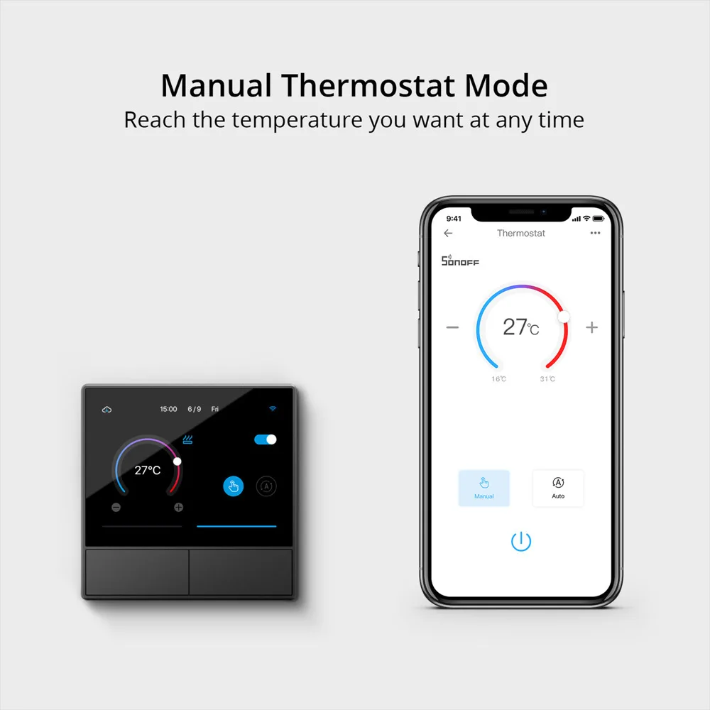 Intelligent Thermostat | Advanced Display Control for Smart Climate Management