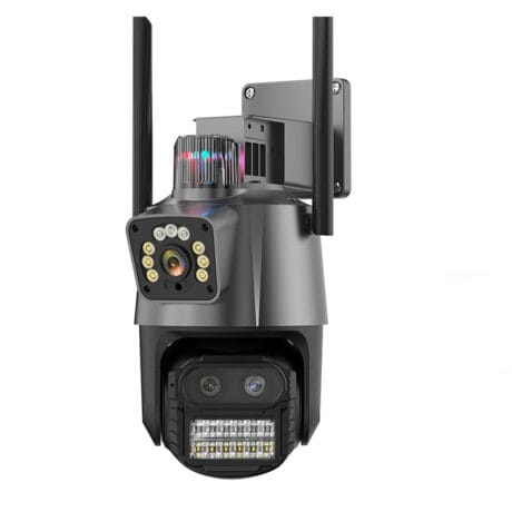 4K 9MP HD IP Camera Outdoor with 8X Zoom and Dual Screen