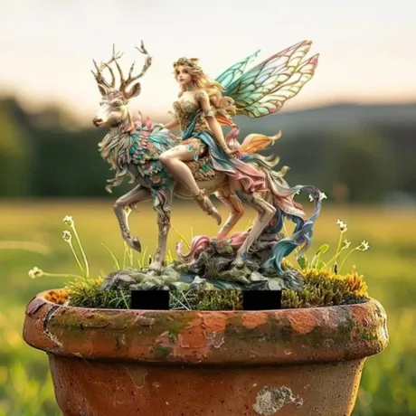 Whimsical Fairies for Planters and Gardens