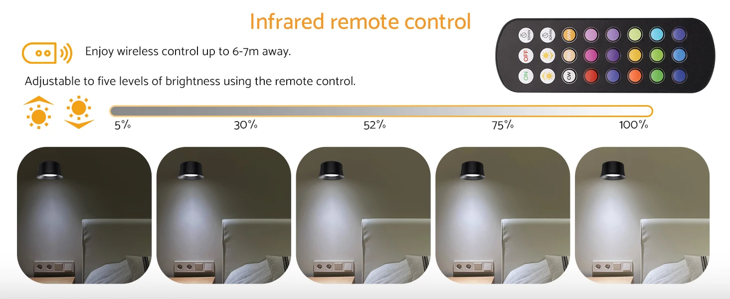RGB LED Wall Sconce battery operated wall sconce battery wall sconces wall light lamp
